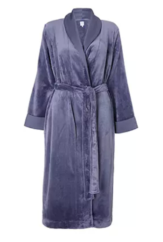 Satin Fleece Robe 3