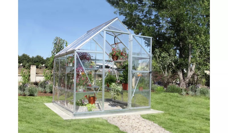 Harmony Silver 6 x 6 ft Greenhouse 2