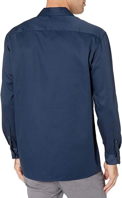 Long-Sleeve Stain and Wrinkle-Resistant Work Shirt 2