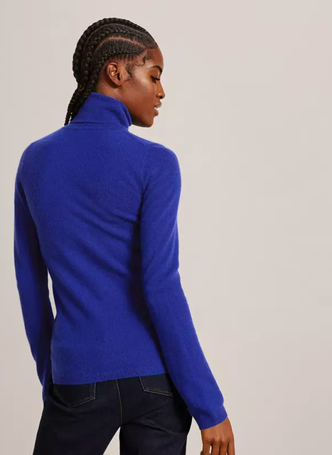 Cashmere Roll Neck Jumper 2