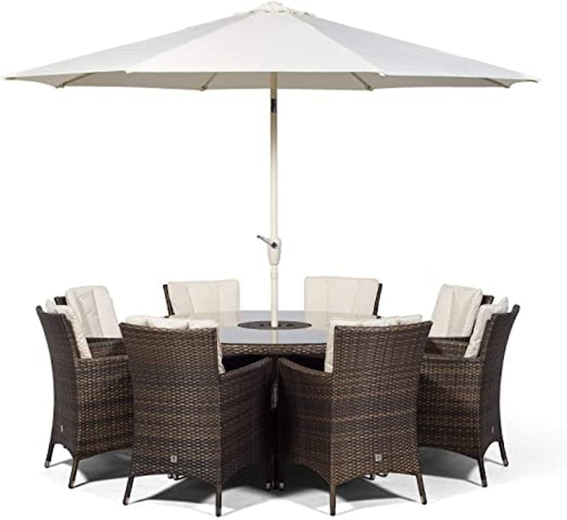 Savannah 8-Seater Dining Table and Chairs 1