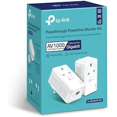 AV1000 Gigabit Passthrough Powerline Starter Kit