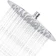 Derpras Stainless Steel Round Rain Shower Head 1