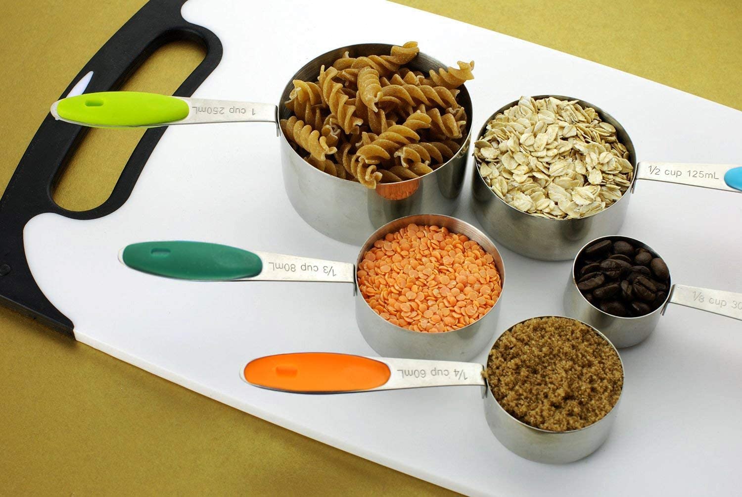 Stainless Steel Measuring Cup Set 2