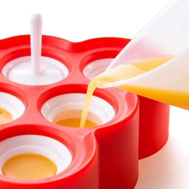 2. Zoku Slow Pops Mini Moulds, Red 2