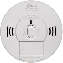 Combination Smoke and Carbon Monoxide Alarm With Voice Notification