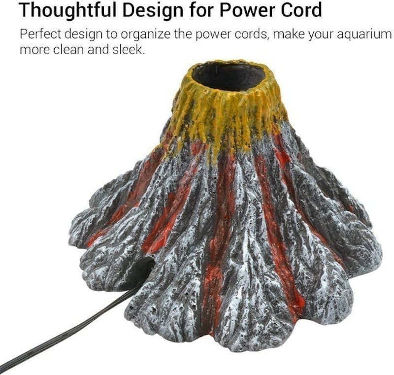 Aquarium Volcano Bubbler Ornament 3