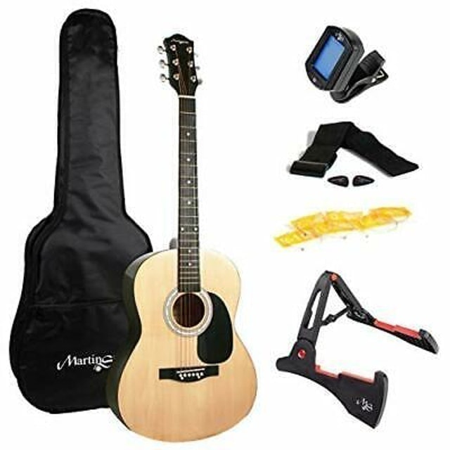 Full Size Acoustic Guitar With Accessories 1