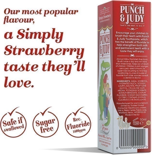 Simply Strawberry Flavour Kids' Toothpaste  2
