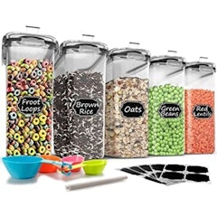 Large Cereal & Dry Food Storage Containers