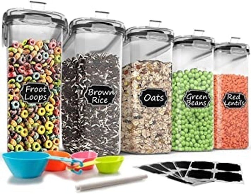 Large Cereal & Dry Food Storage Containers 1