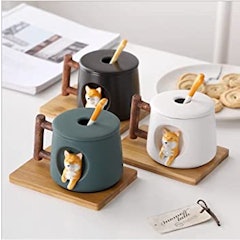3D Cute Dog Coffee Mug