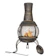 La Hacienda Medium Steel Chimenea in Bronze 1