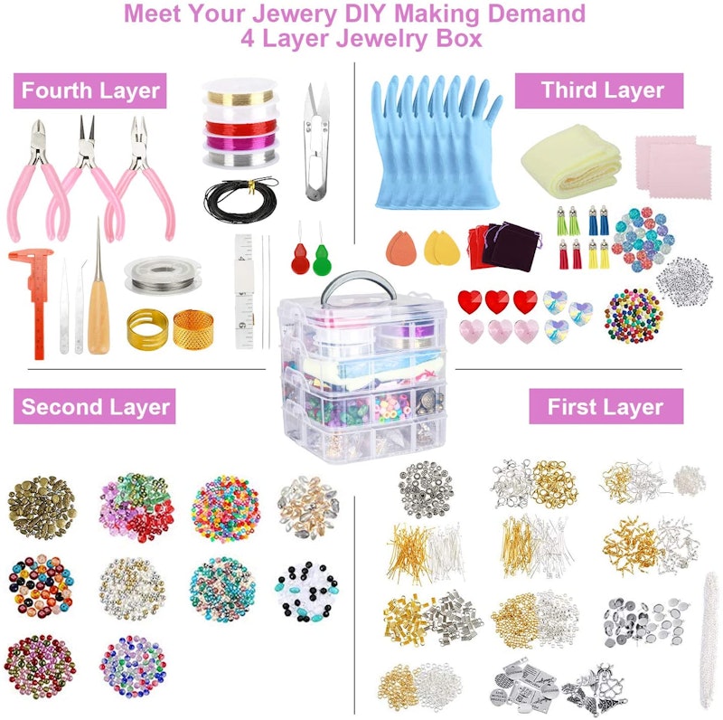 Deluxe Jewellery Making Supplies Kit 2