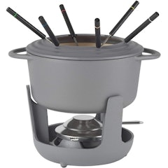 Cast Iron Fondue Set