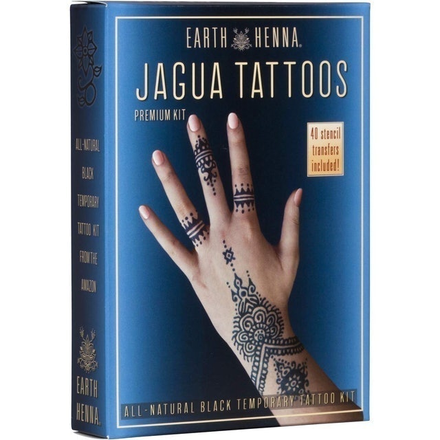 Organic Jagua Temporary Tattoo and Body Painting Kit 1