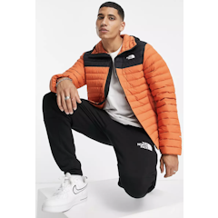 Stretch Down Hooded Jacket