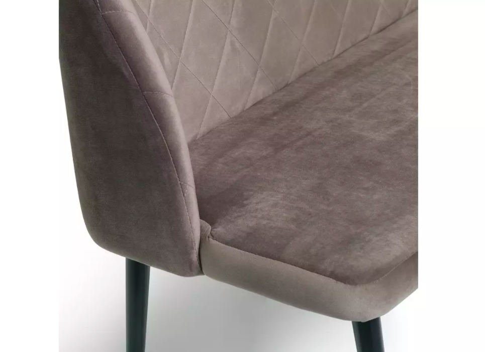 Imogen Velvet Dining Bench 2
