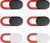 KIWI design Red Outline Webcam Cover Slides 1