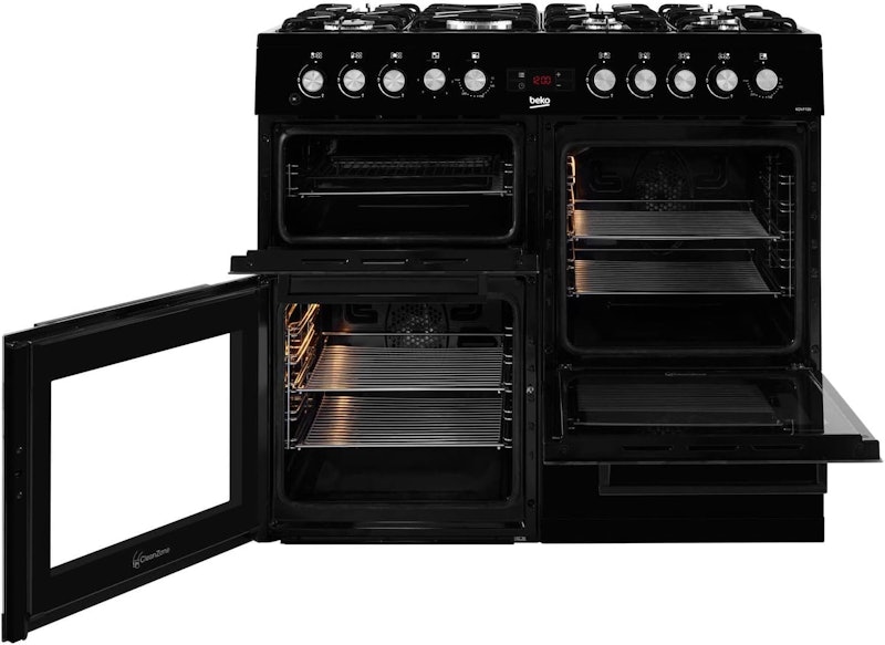 Beko 100cm Dual Fuel Range Cooker 2