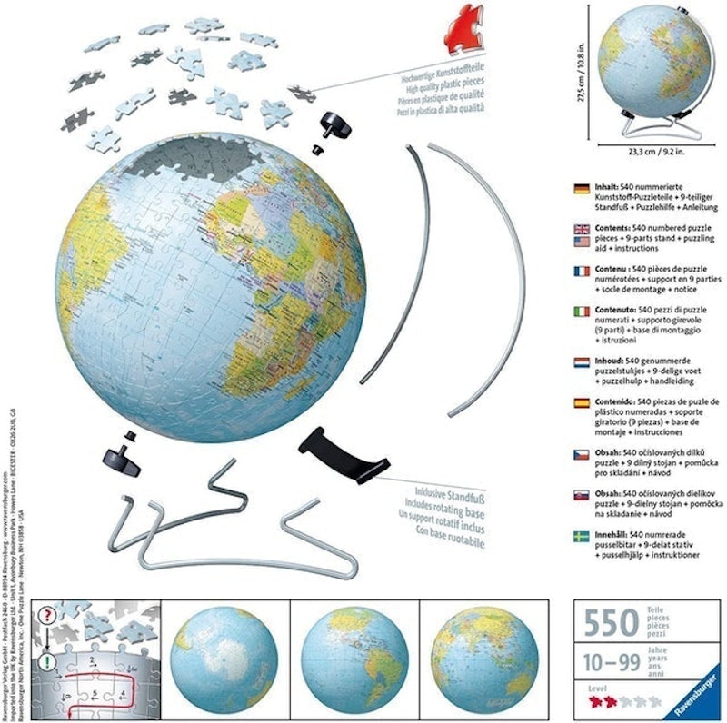 Globe 3D Puzzle 2