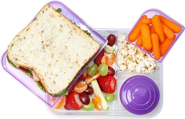 1. Sistema Bento Lunch Box to Go with Fruit/Yogurt Pot 2