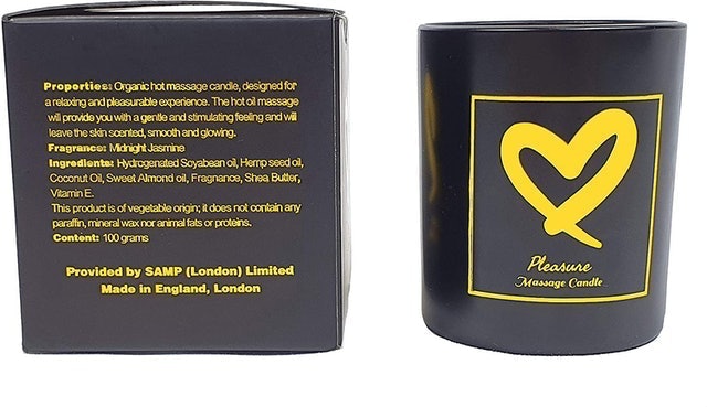 Organic Hot Massage Candle 1
