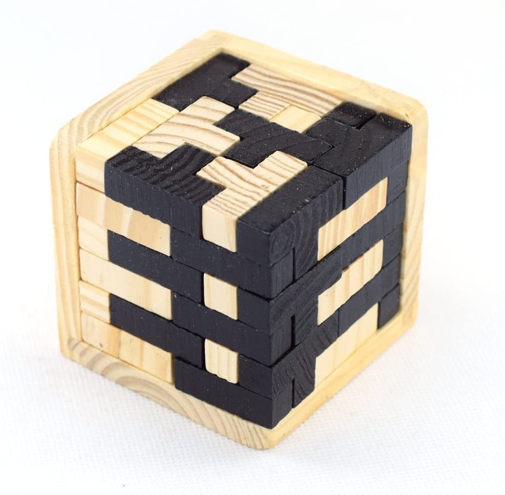 3D Wooden Brain Teaser Puzzle 2