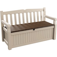 Eden Bench Outdoor Plastic Storage Box