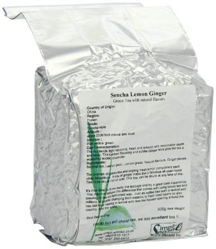 Lemon Ginger Sencha Green Tea 1