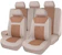 Flying Banner Universal Biege and Brown Car Seat Cover 1