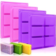 Rectangular Silicone Soap Molds
