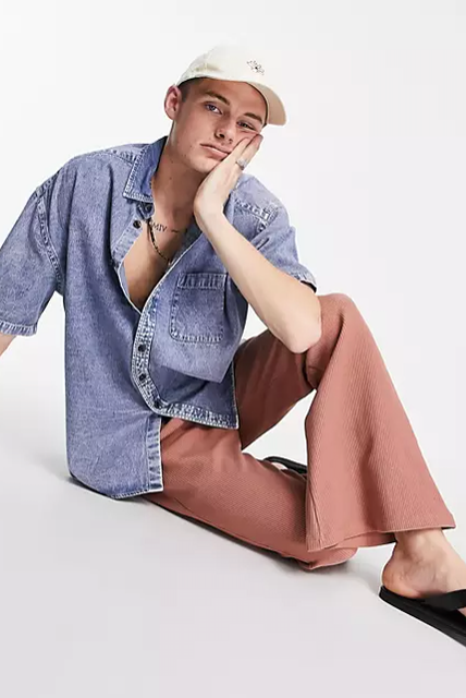 Oversized Short Sleeve Shirt  3