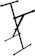 On-Stage Classic Single-X Keyboard Stand 1
