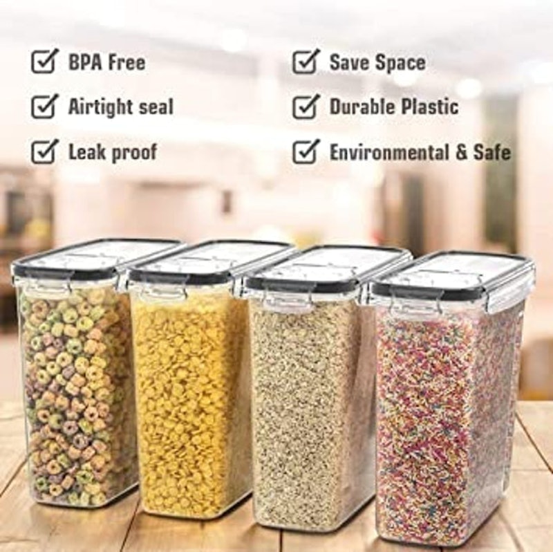Large Cereal & Dry Food Storage Containers 2