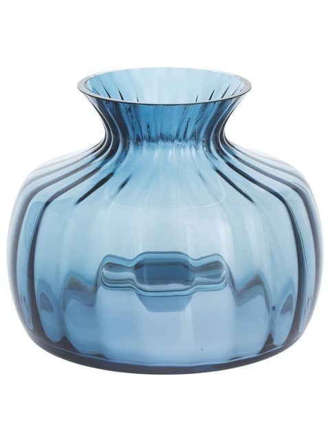 Cushion Medium Posy Vase - Optic Ink 1