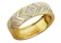 Revere 9ct Gold Diamond Accent Commitment Ring 1