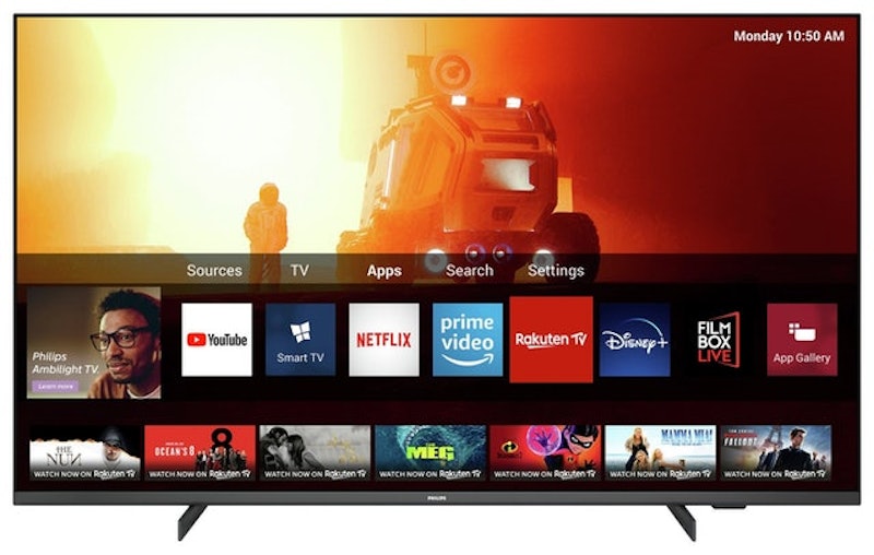 55 Inch Smart 4K UHD HDR LED Freeview TV 2