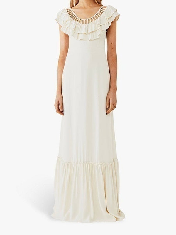 Rosa Frill Wedding Dress 1