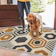 Color & Geometry Non-Slip Door Mat 1