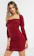 ASOS DESIGN Slinky Long Sleeve Ruched Bust Mini Dress 1