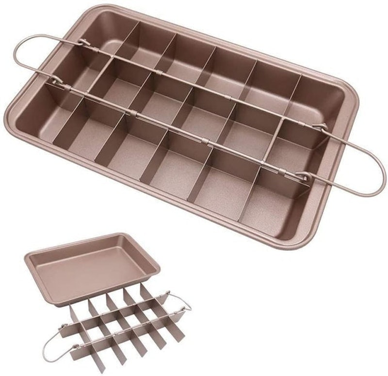 Brownie Tin With Dividers 2