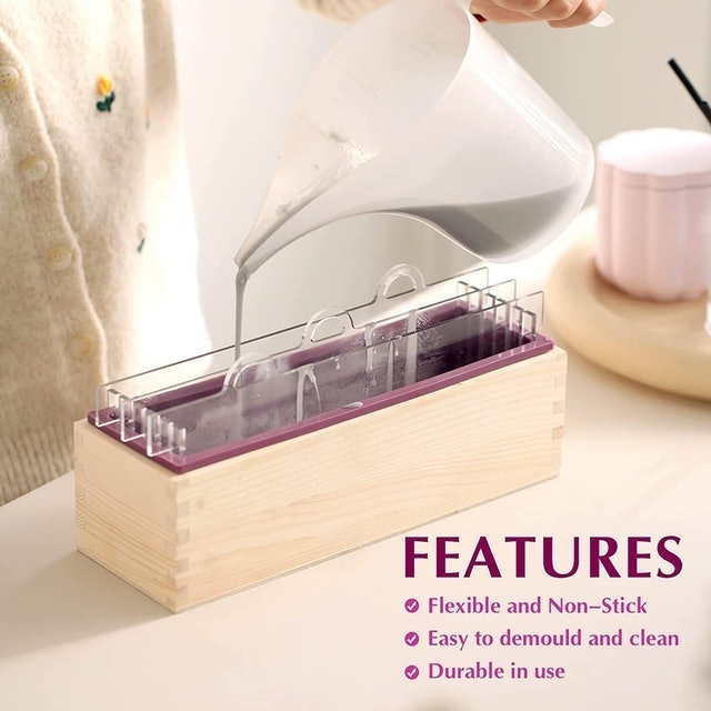 1.2 kg Silicone Soap Mold Kit 3