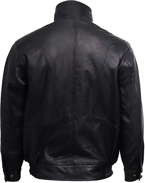 Leather Bomber Jacket 2