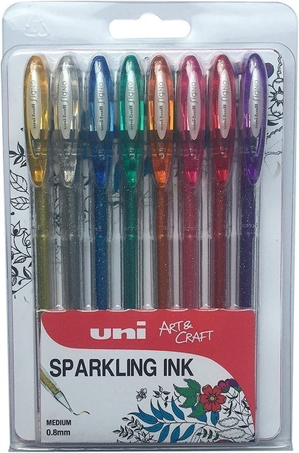 2. Uni-ball UM-120 Signo Metallic Gel Pens 1