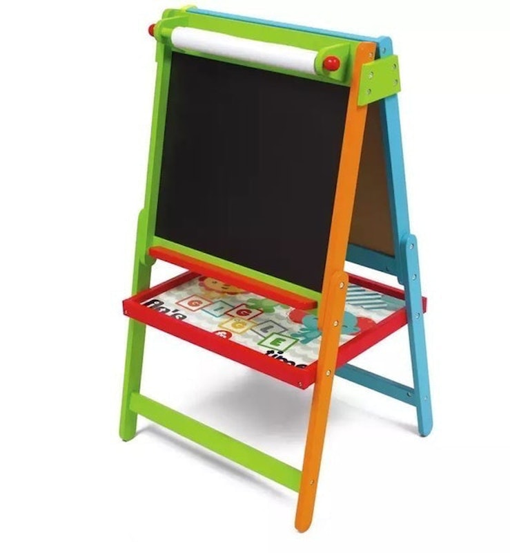 Brightly-Coloured Wooden Easel 2