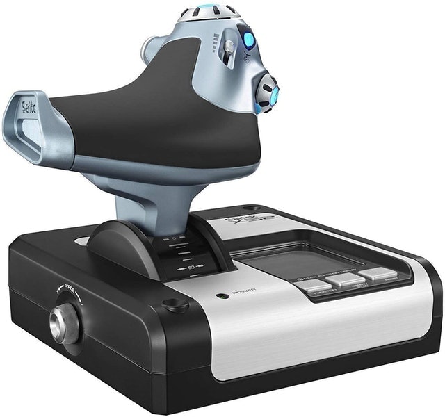 Saitek X52 Flight Control System, Controller and Joystick 4