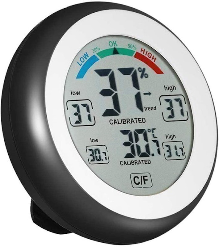 Multifunctional Indoor Baby Room Thermometer Hygrometer Large