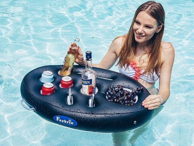 Inflatable Floating Drink Holder 3