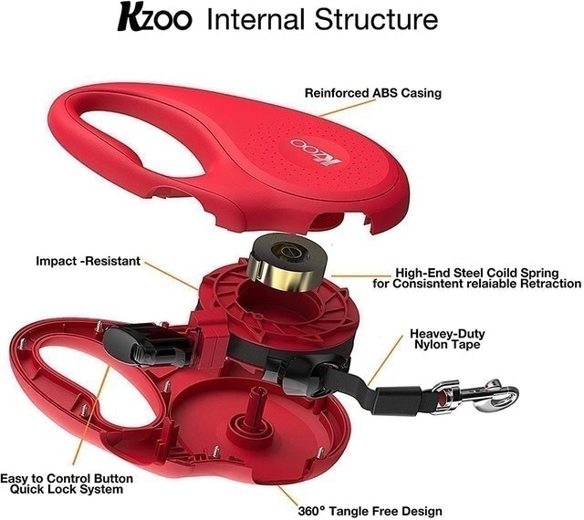 5m Retractable Dog Lead for Digs Under 15 kg  6